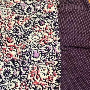 LuLaRoe TC Leggings lot of 2